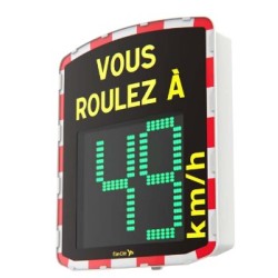 Indicator electronic limitare viteza radar incorporat alimentare cu acumulatori Semn de avertizare alte pericole